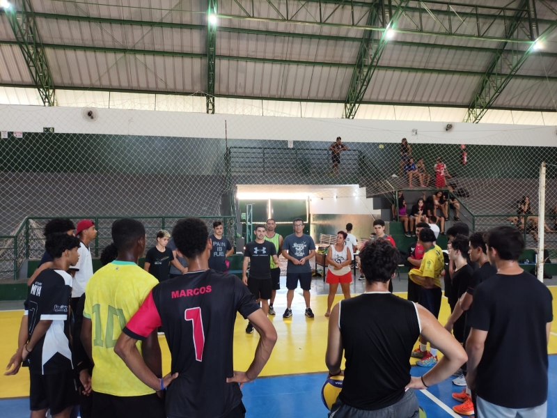 Brasilândia realiza Seletiva Escolar de Vôlei e Futsal para os Jogos Escolares