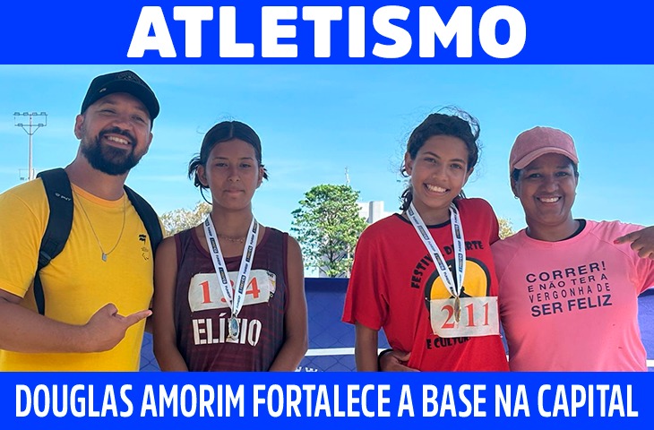 Douglas Amorim fortalece o atletismo de base em Campo Grande