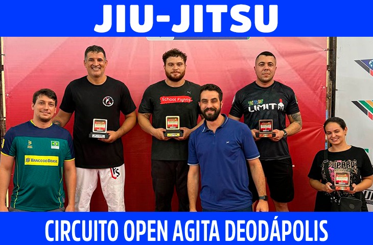Circuito Open de Jiu-Jitsu da FSMJJ agita Deodápolis