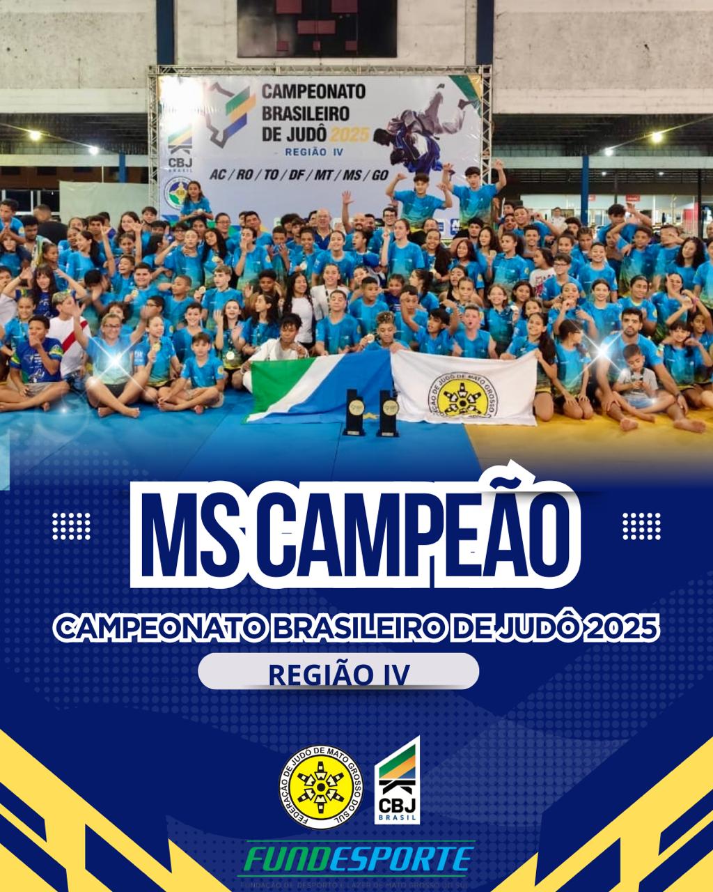 Mato Grosso do Sul Domina o Campeonato Brasileiro Regional de Judô