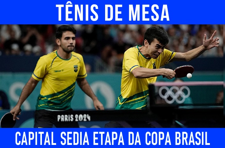 Campo Grande será palco da Copa Brasil de Tênis de Mesa em abril  