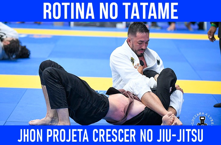 Rotina no tatame: Com foco e persistência, Jhon Katumata projeta crescer no jiu-jitsu 