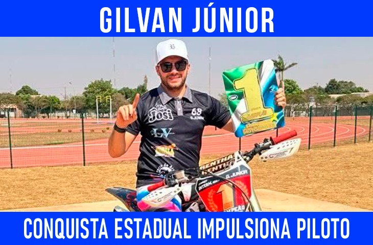 Conquista estadual impulsiona piloto a seguir acelerando no motocross