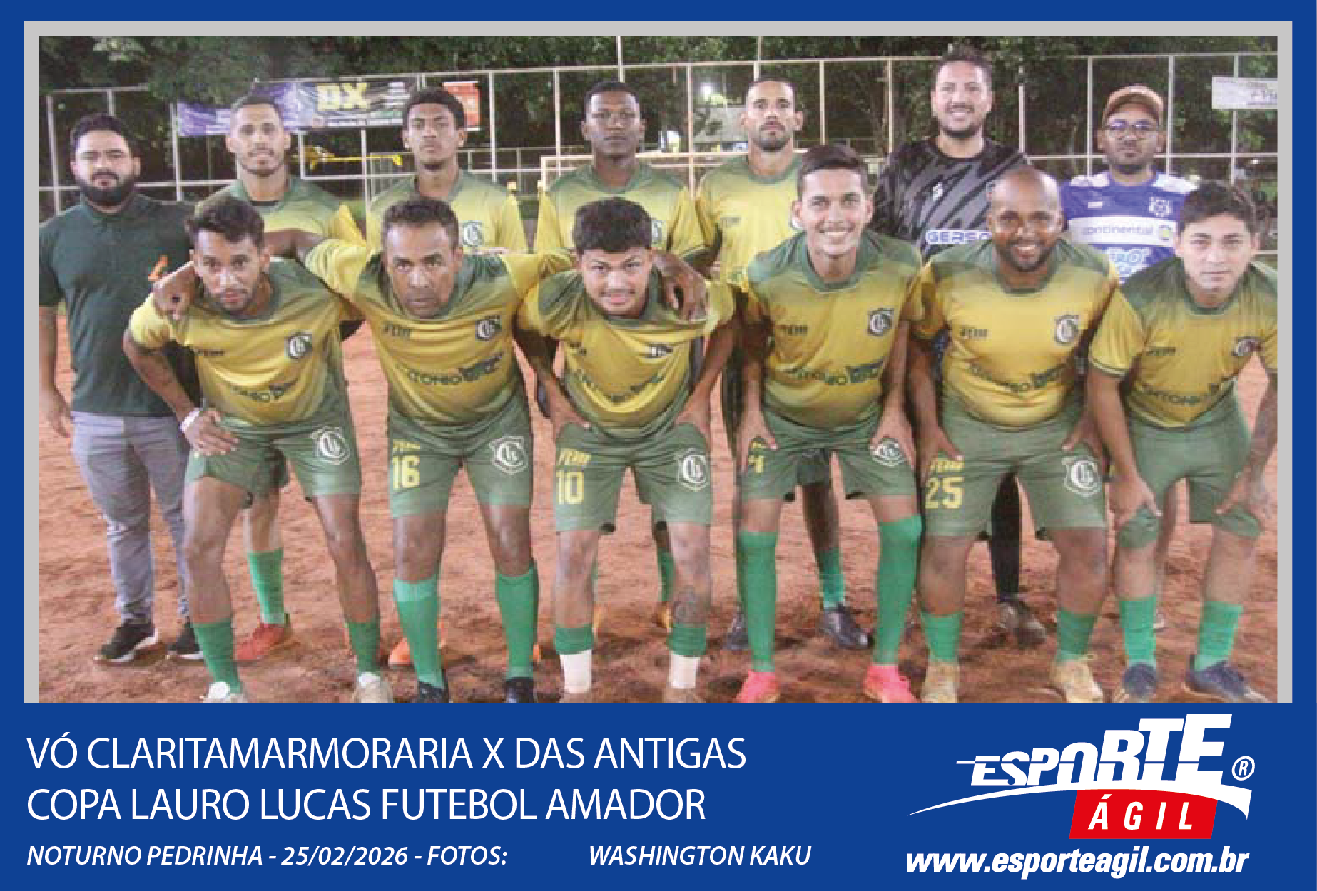 Vó ClaritaMarmoraria X Das Antigas - Copa Lauro Lucas - Fute...