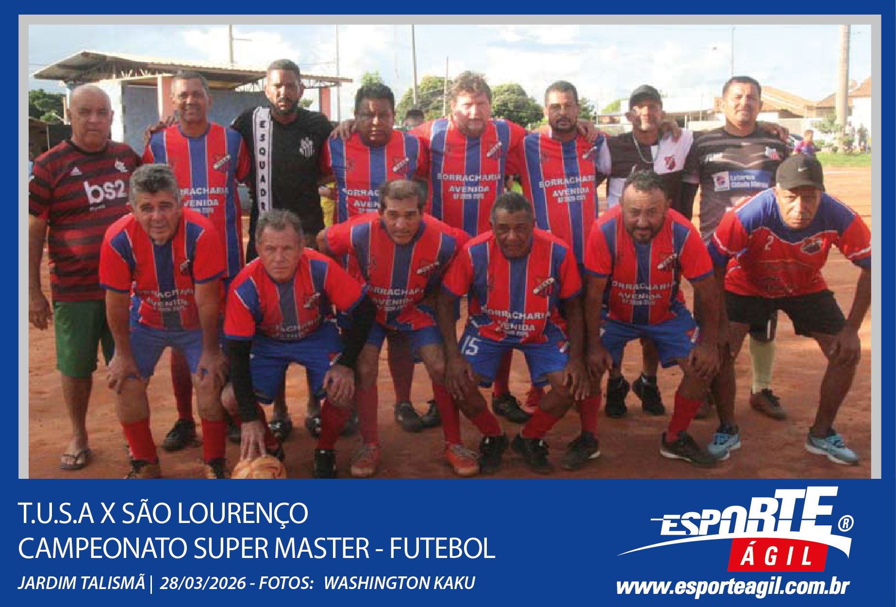 T.U.S.A X São Lourenço - Campeonato Super Master - Futebol -...