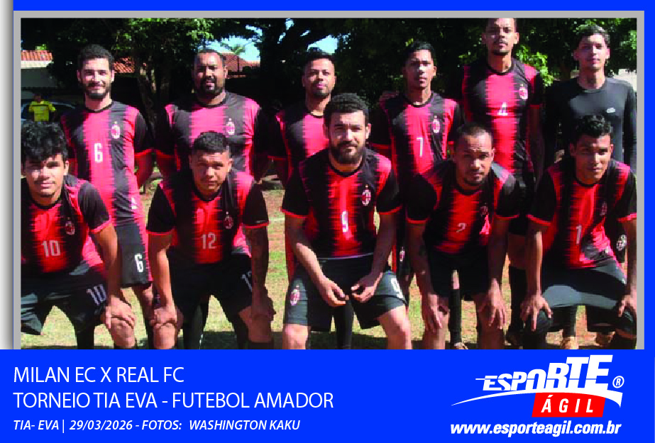 Milan EC X Real FC - Torneio Tia Eva - Futebol Amador - Aren...