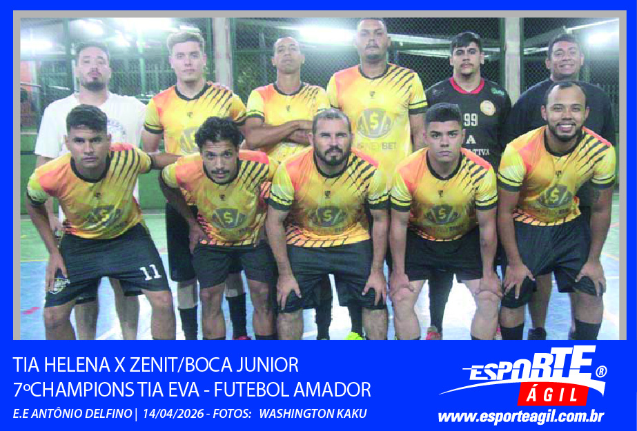 Tia Helena X Zenit/Boca Junior - 7ºChampions Tia Eva - Futsa...