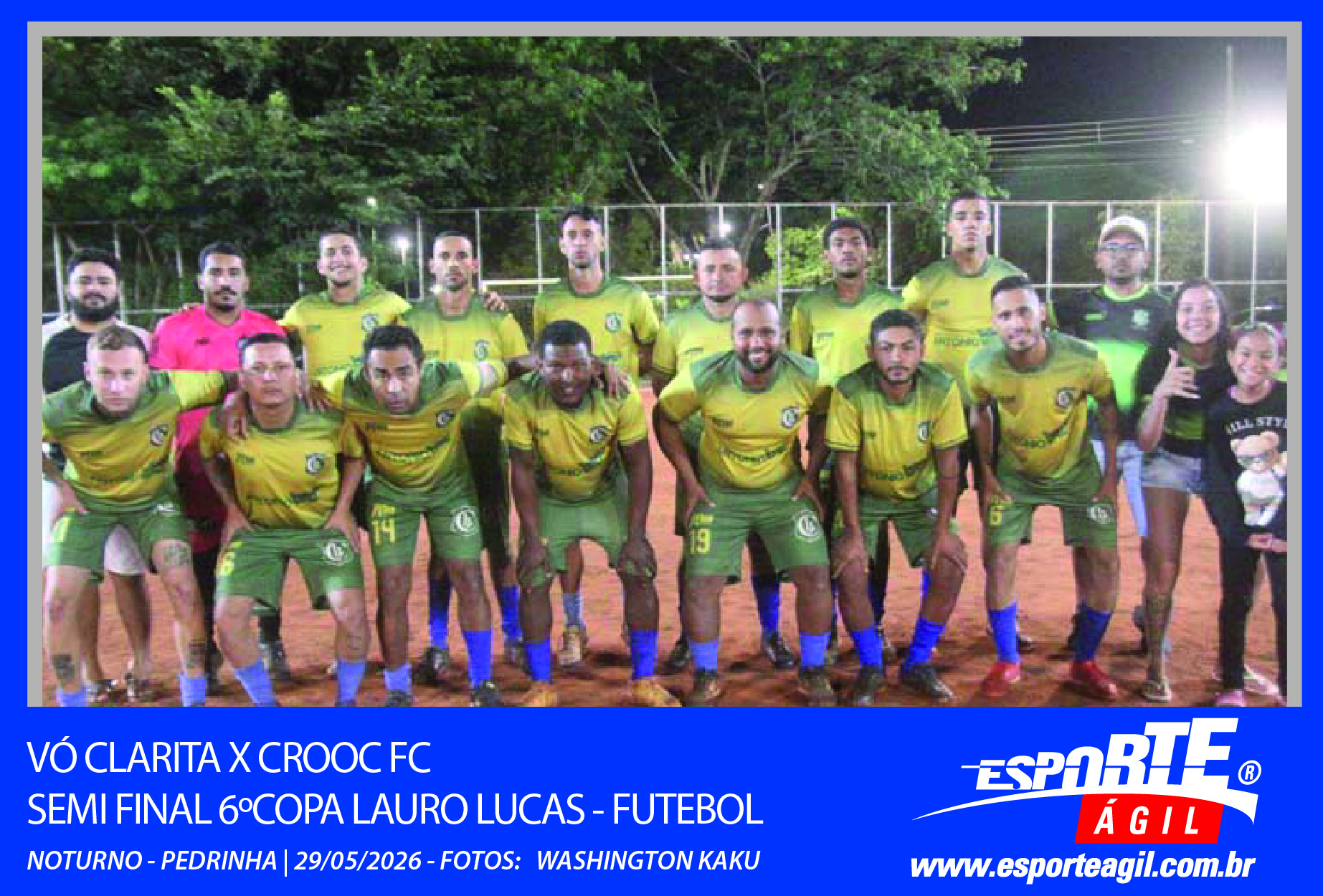 Vó Clarita x Crooc FC - Semi Final da 6ºCopa Lauro Lucas - F...
