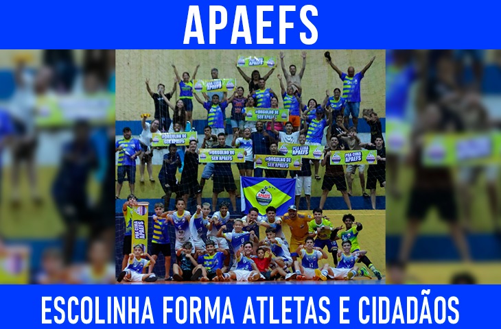 Transformar pelo futsal: John Lenos forma atletas e cidadãos na Apaefs