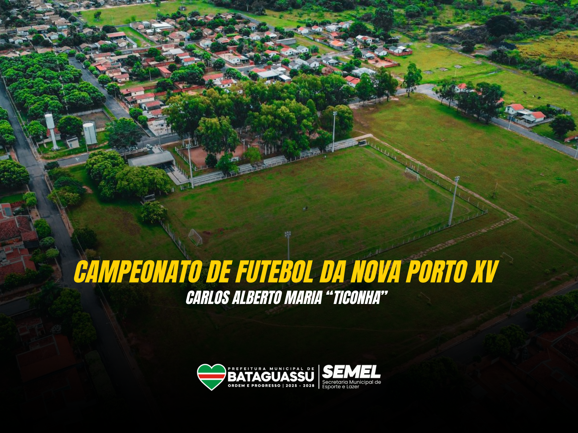 Campeonato de Futebol da Nova Porto XV estreia no domingo
