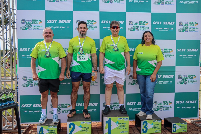 Chapadão do Sul celebra Corrida e Caminhada com mais de 450 participantes