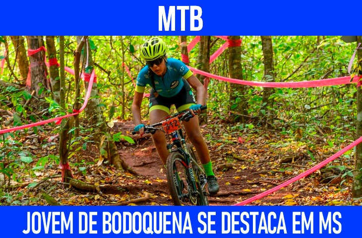 Jovem de Bodoquena inicia no ciclismo por hobby e conquista dois vices estaduais de XCO