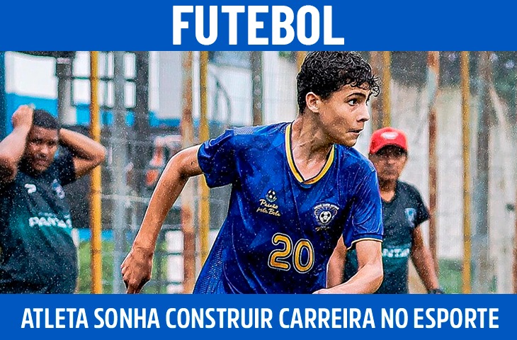 Jovem de MS aposta no futsal e futebol para construir carreira no esporte