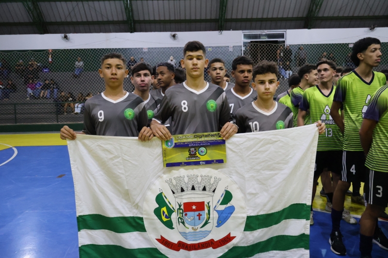 Brasilândia sedia com sucesso a Liga MS Digitalnet de Futsal Sub16 2025