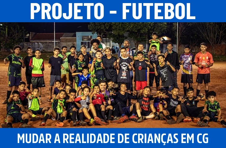 Técnico cria escolinha para mudar a realidade de crianças da periferia de Campo Grande