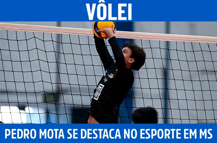Pedro Mota concilia vôlei de quadra e de areia e busca fortalecer o esporte em MS