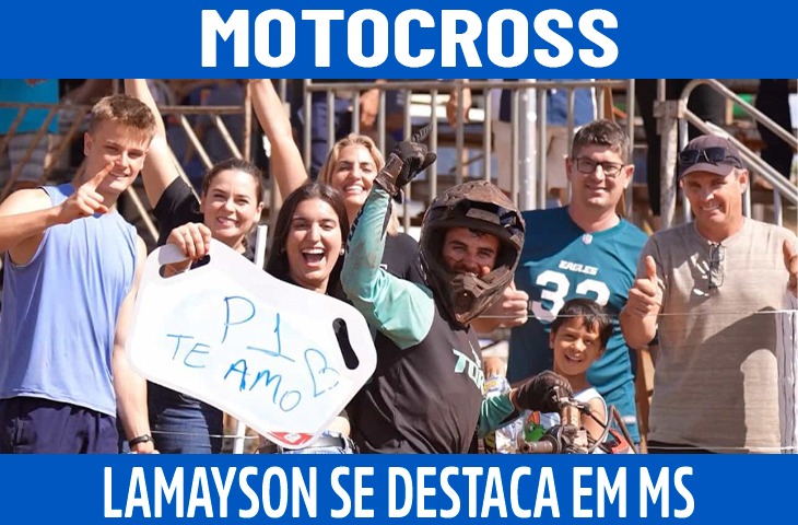 Lamayson constrói carreira no motocross com foco e gratidão