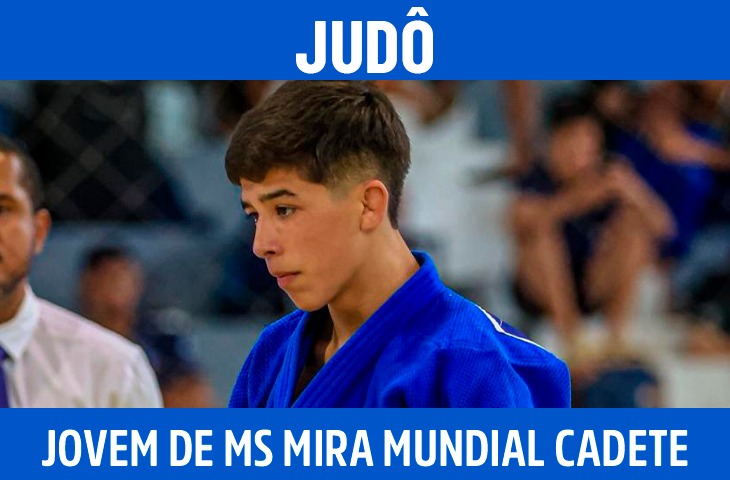 Buscar superação motiva jovem judoca de MS rumo ao Mundial Cadete