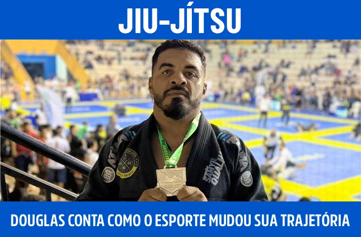 Perder peso, competir e transformar a vida: Douglas Novaes conta como o jiu-jitsu mudou sua trajetória