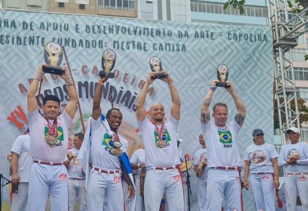 Professor representa Três Lagoas nos Jogos Mundiais da ABADÁ-Capoeira