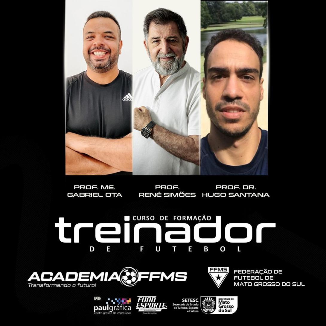 Curso de Formação de Treinadores reúne grandes nomes do futebol em Campo Grande