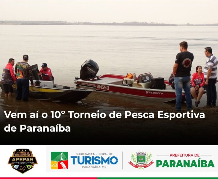 Vem aí o 10º Torneio de Pesca Esportiva de Paranaíba