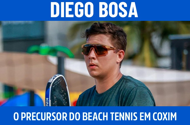 Diego Bosa: O professor que ajudou a colocar o beach tennis em Coxim