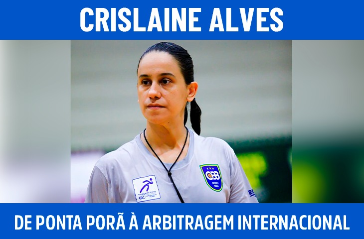 Crislaine Alves: da Poli Esportiva de Ponta Porã à arbitragem internacional de basquete