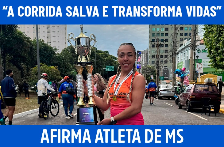 “A corrida salva e transforma vidas”, afirma atleta de MS