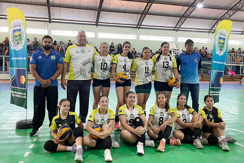 Vôlei feminino de Chapadão do Sul conquista o 2º lugar na 2ª Copa Intermunicipal