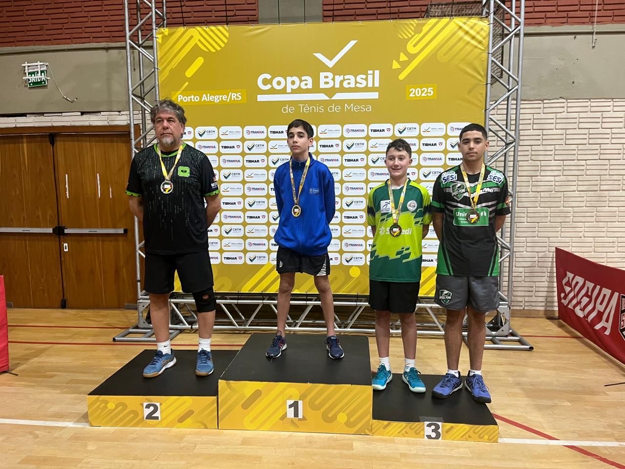 Prefeitura de Campo Grande apoia e impulsiona talentos do tênis de mesa