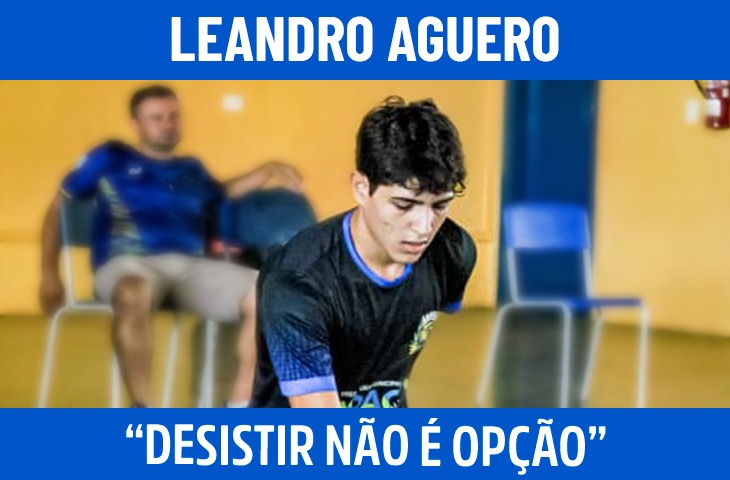 ‘Desistir não é opção’: jovem atleta de...