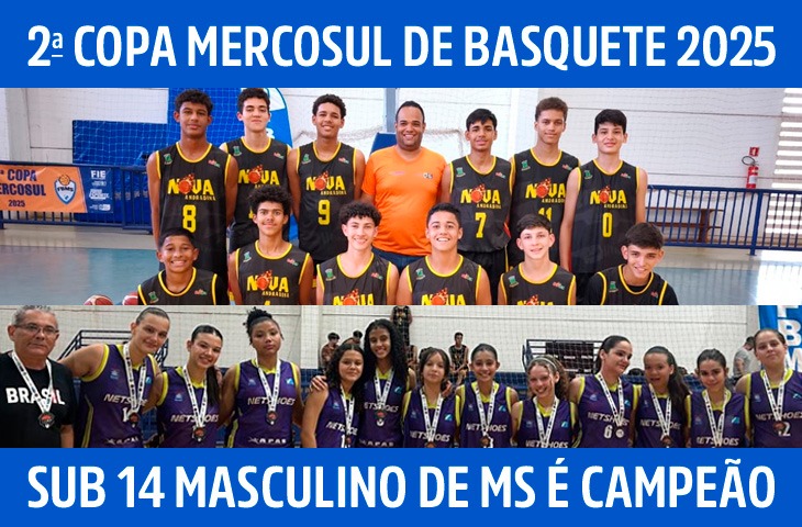 SUB-14 – Mato Grosso do Sul mostra força...