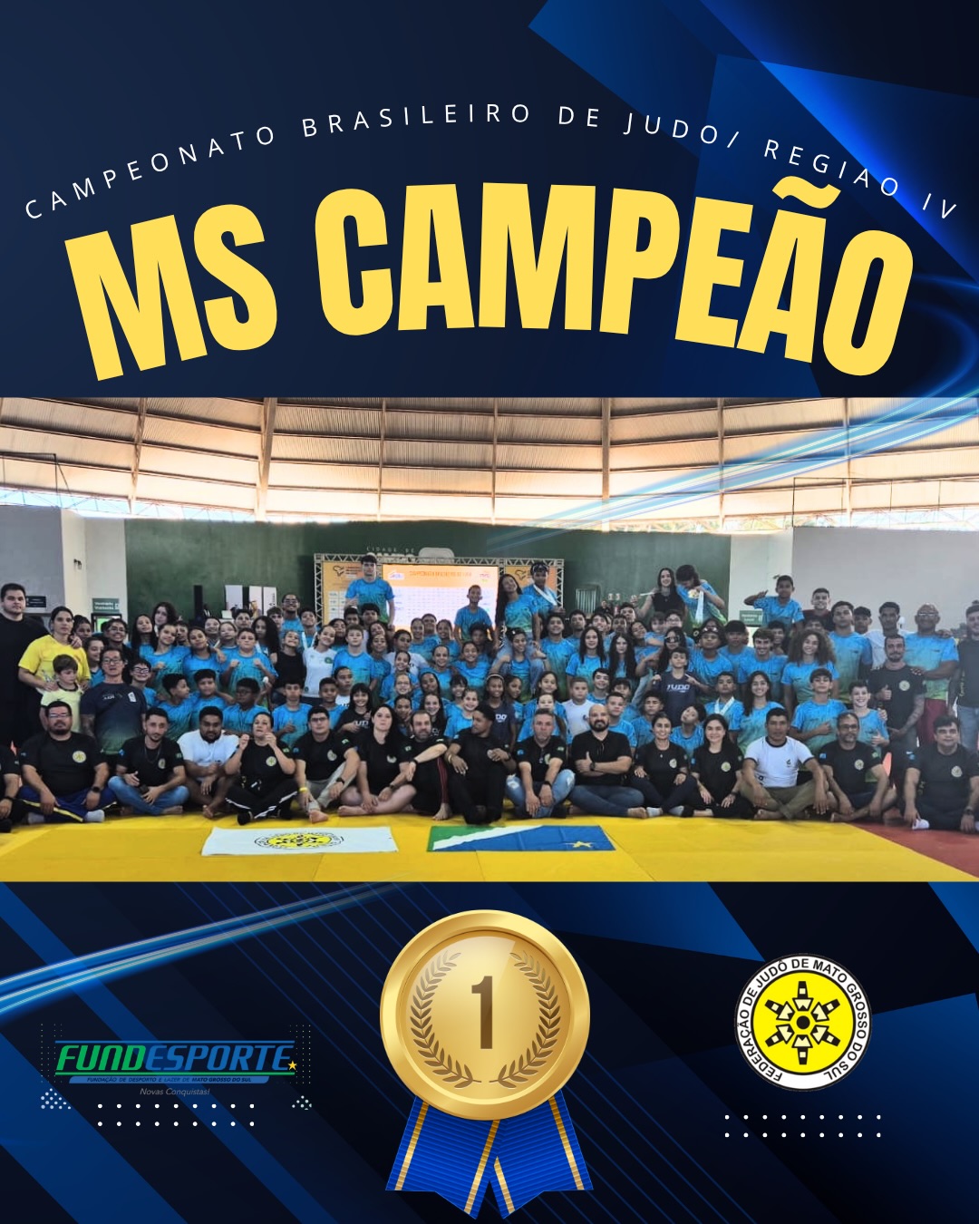 MS é hexa no Brasileiro de Judô