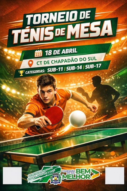 Tênis de mesa abre temporada com primeiro torneio do ano nesta sexta-feira 