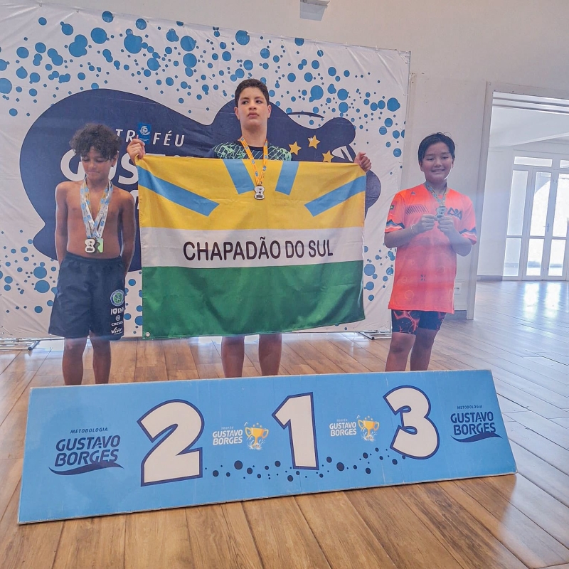 Natação de Chapadão do Sul se destaca no Troféu Gustavo Borges com recordes e classificados para final nacional