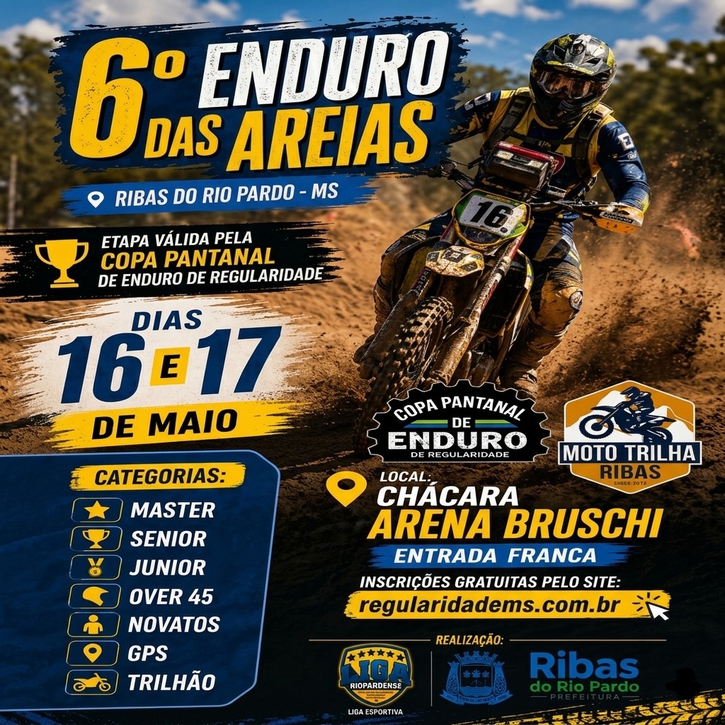 Enduro das Areias chega a Ribas do Rio P...