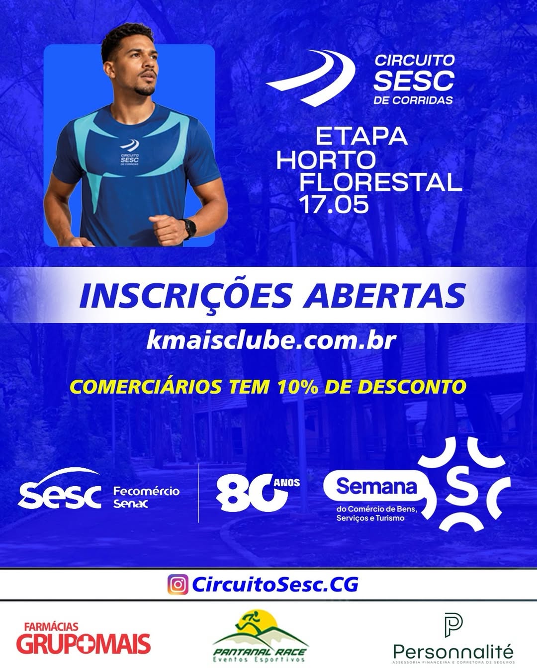 Circuito Sesc de Corridas abre inscriçõe...