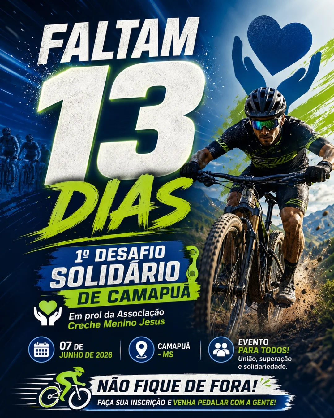 1º Desafio Solidário de Camapuã reunirá...