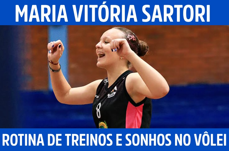 Maria Vitória Sartori destaca rotina de...