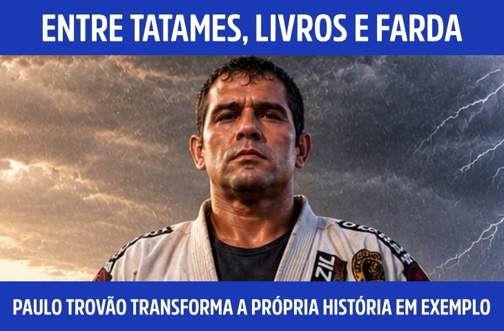 Entre tatames, livros e farda: Paulo Tro...