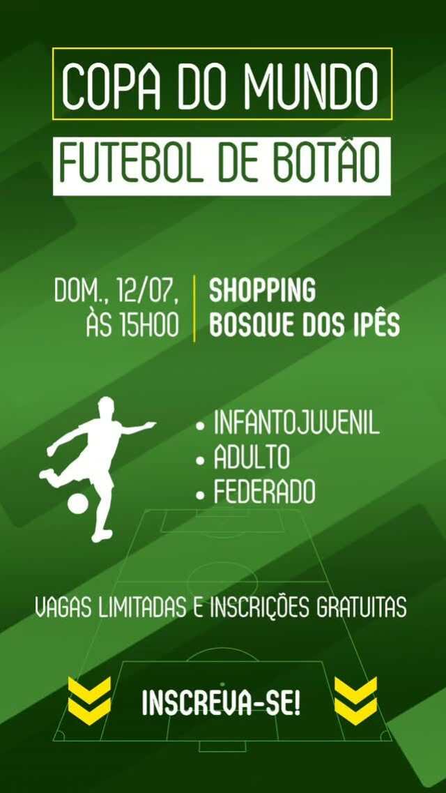 Copa do Mundo de Futebol de Botão 2026 t...