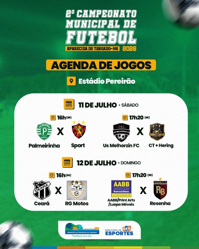 2º Campeonato Municipal de Futebol movim...
