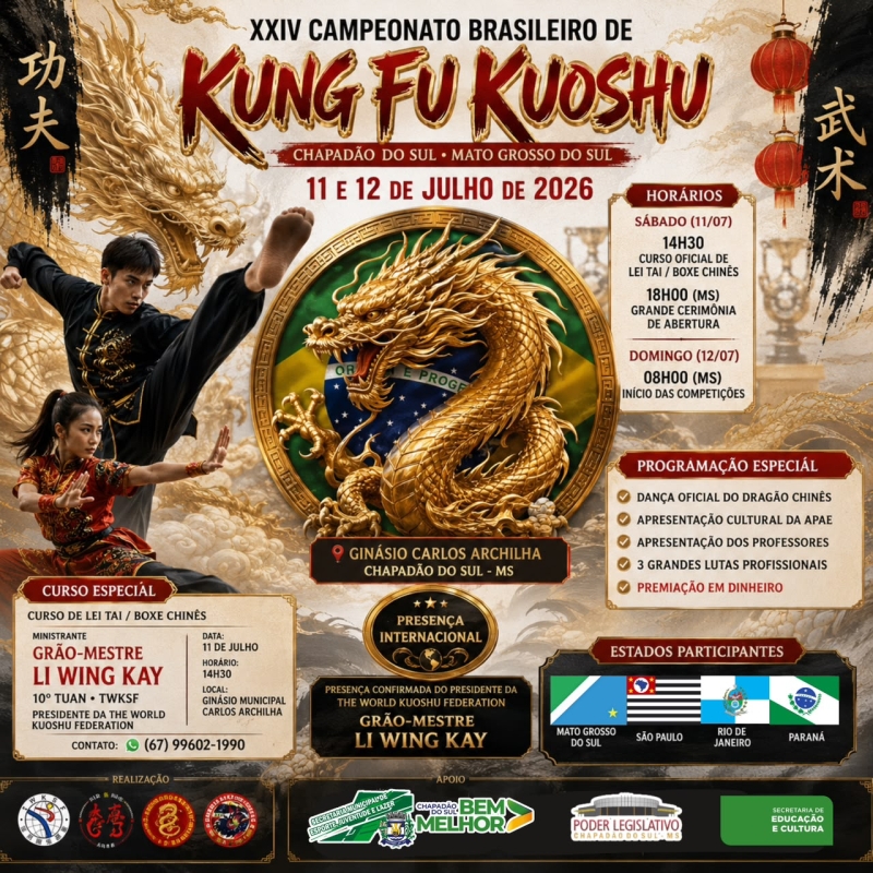 Chapadão do Sul recebe o XXIV Campeonato...