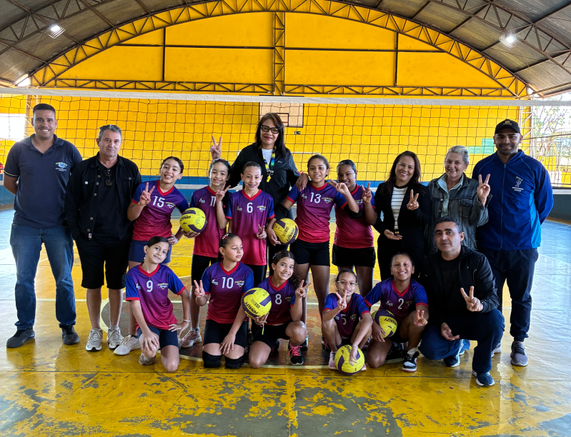 JECR 2026 encerra competição de voleibol...