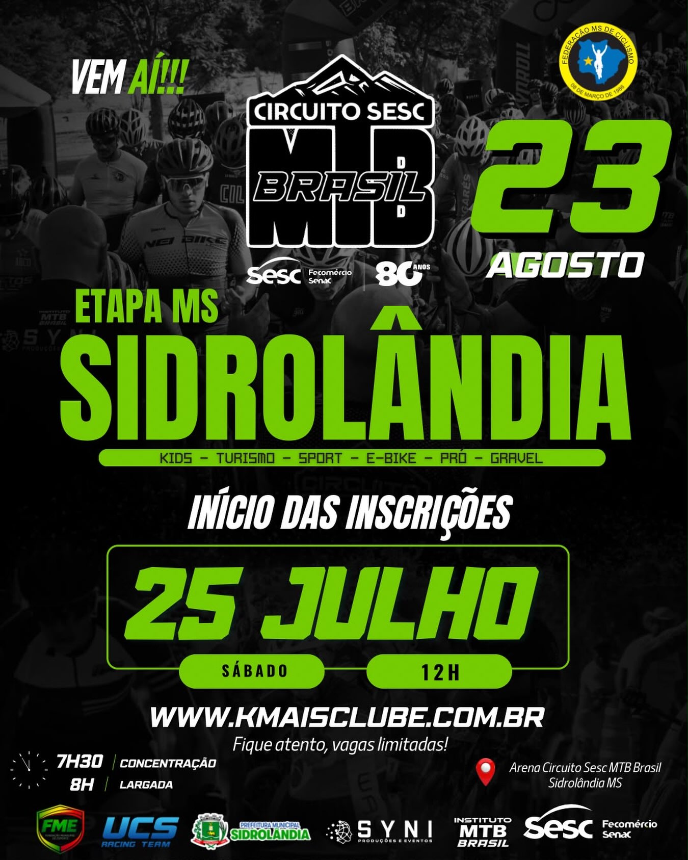 Circuito Sesc MTB Brasil chega a Sidrolâ...
