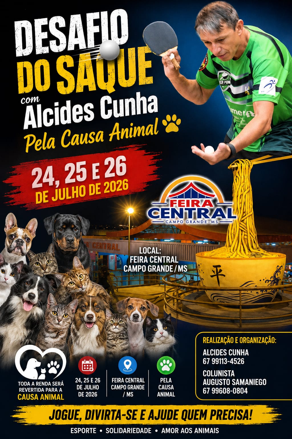 Feira Central em Campo Grande será palco...