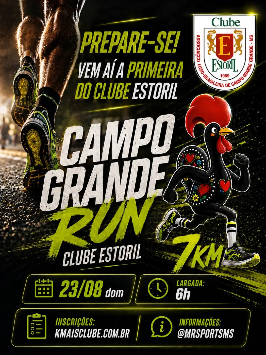 Campo Grande Run terá percurso de 7 km c...