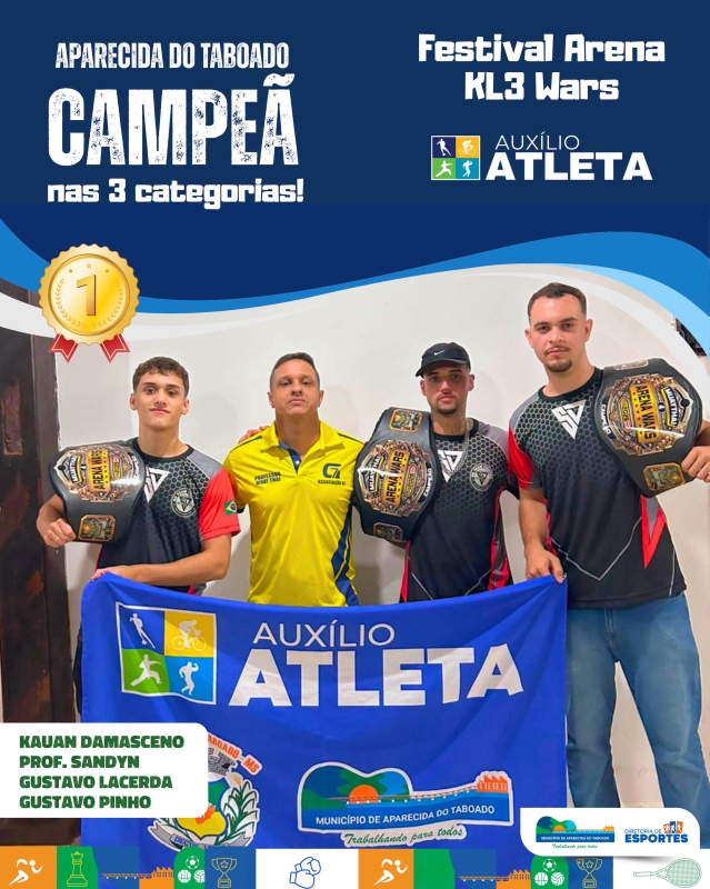 Aparecida do Taboado conquista o título...