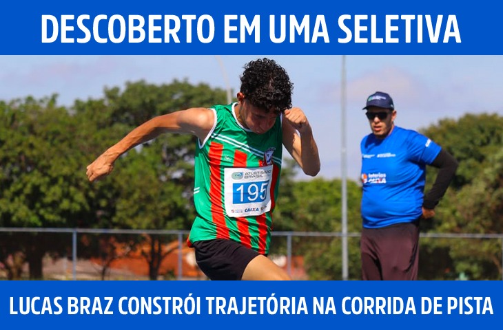 Descoberto em uma seletiva, Lucas Braz c...